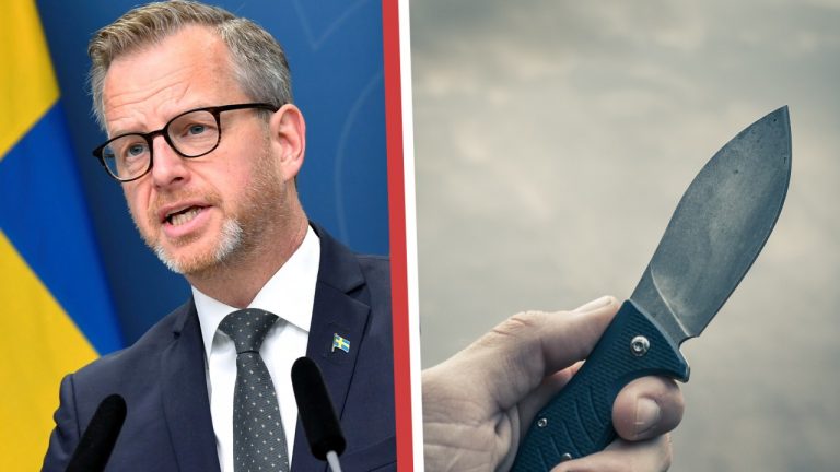 Regeringen tar krafttag mot kriminaliteten – skärper straff för brott mot knivlagen