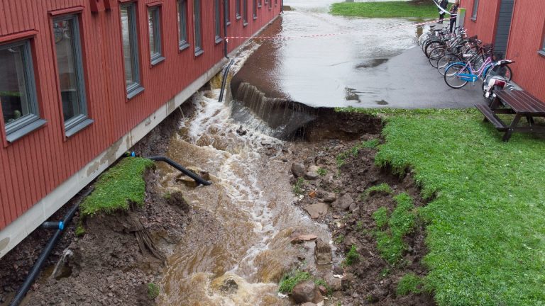 Risk för nytt ras i Gävle: ”Omfattande vattenmängder”