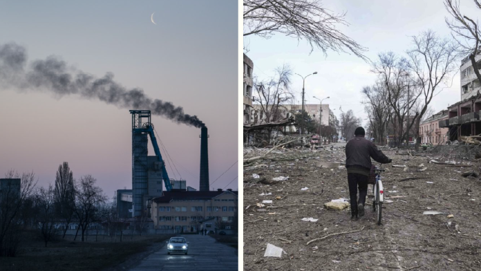 Miljöskador i Ukraina