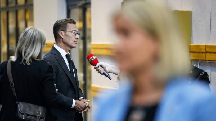 Ulf Kristersson och Magdalena Andersson