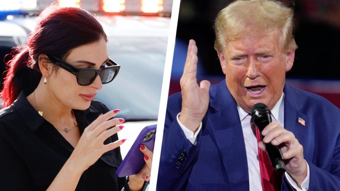 Laura Loomer är en högerextrem profil i amerikansk politik