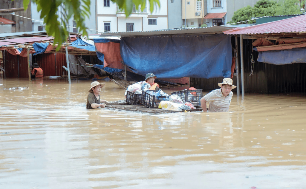Hotet: Centrala Hanoi kan läggas under vatten