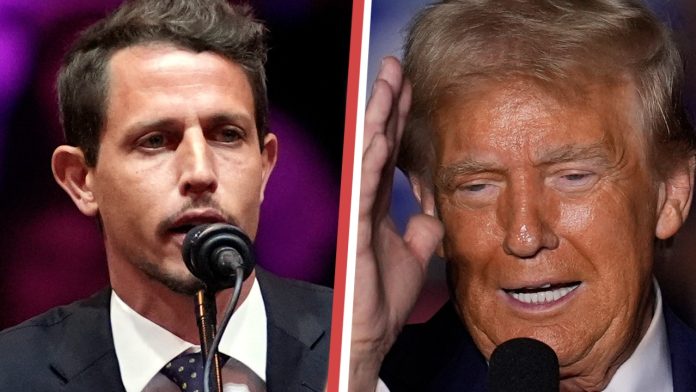 Tony Hinchcliffe och Donald Trump