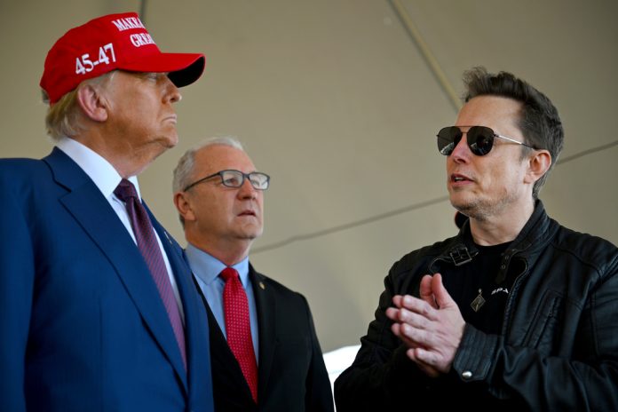 Donald Trump och Elon Musk