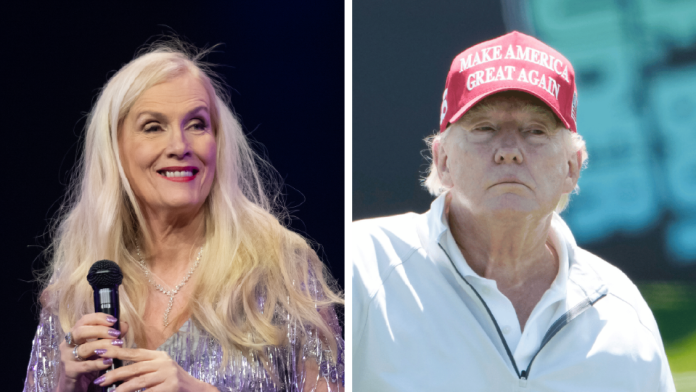 Gunilla Persson och Donald Trump