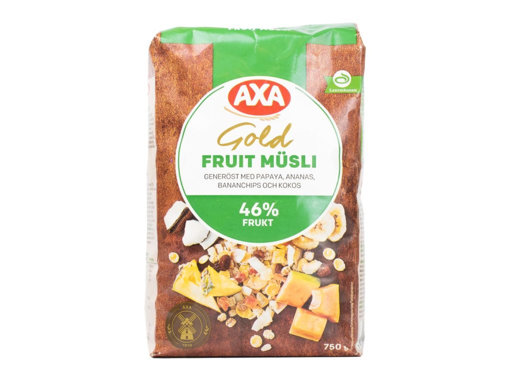 Axa gold fruit müsli