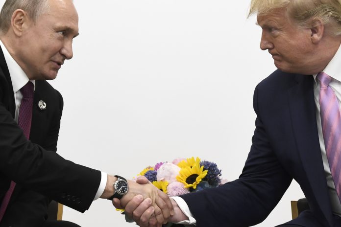 Vladimir Putin och Donald Trump