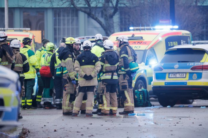 Stor insats i Örebro efter skjutningen