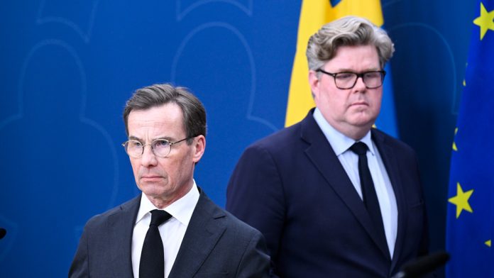 Ulf Kristersson och Gunnar Strömmer