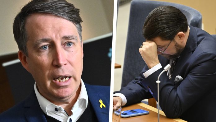 Richard Jomshof, Jimmie Åkesson Sverigedemokraterna vapen.