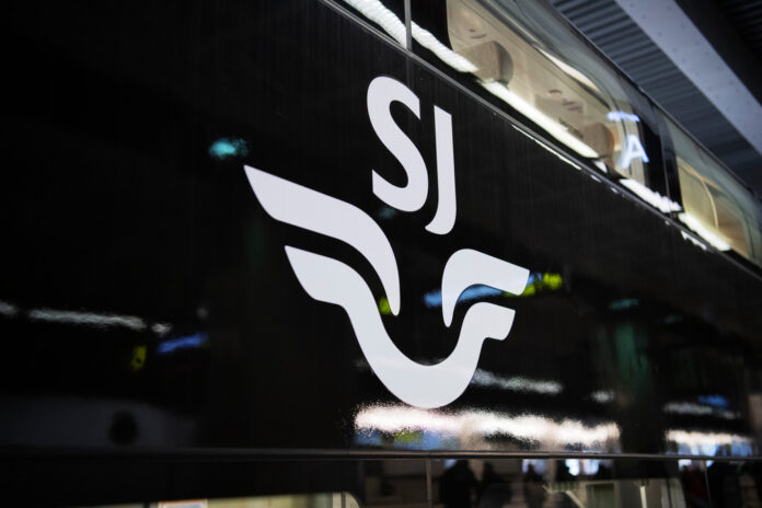 Ett SJ-tåg