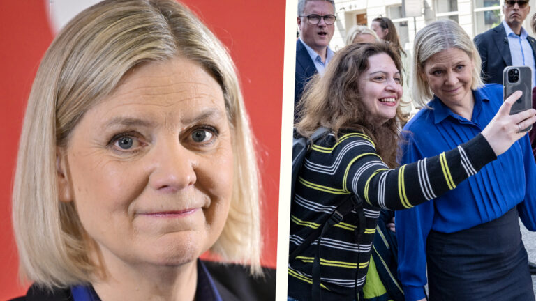 Starkt lyft för Magdalena Andersson – ökar mest av alla partiledare