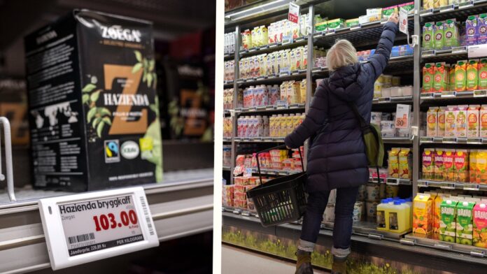 Kaffepris hundra kronor kaffe pris matpriser hyra