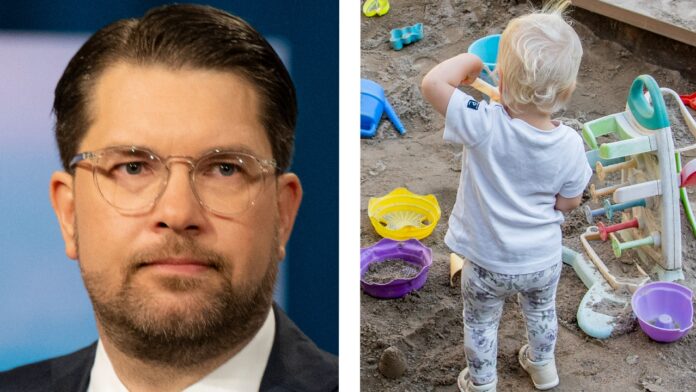 Jimmie Åkesson Sverigedemokraterna barnbidrag 2025