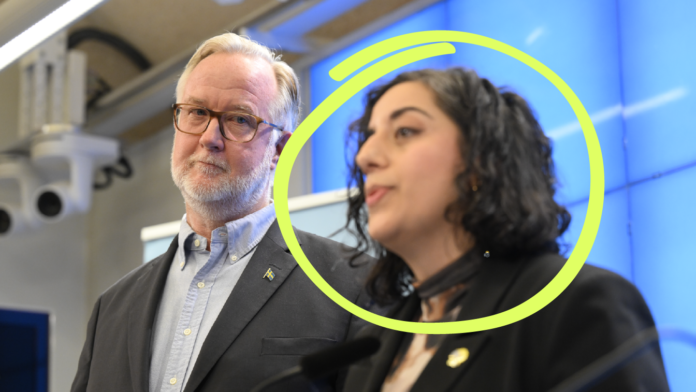 Johan Pehrson och Simona Mohamsson