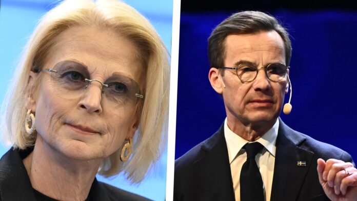 Ulf Kristersson och Elisabeth Svantesson
