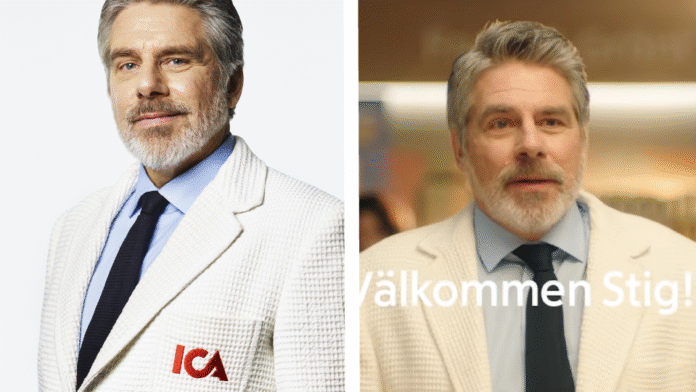 Ica Stig Reklam Mikael Tornving är nya Ica-Stig